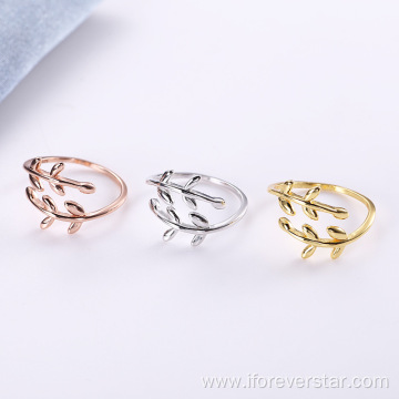 Elegant gold Plated wedding ring 925 Rings